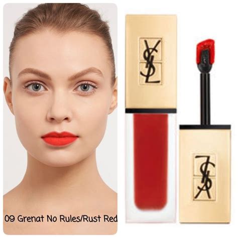 Yves Saint Laurent Tatouage Couture Matte Stain 09 Grenat No 